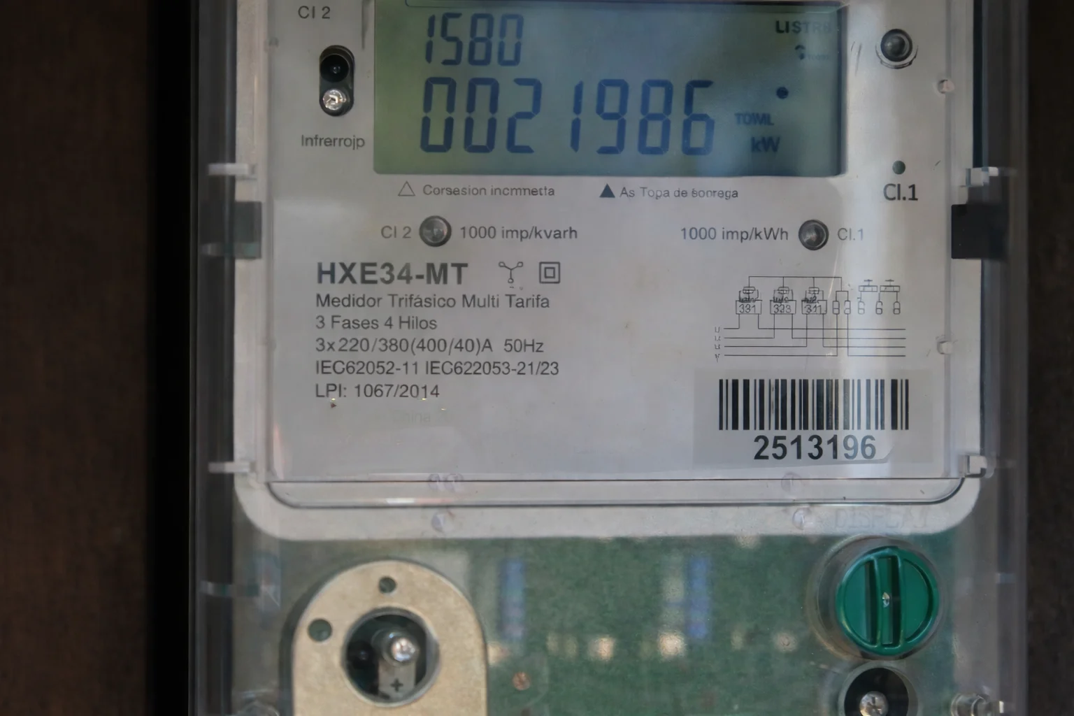 Aplicación móvil para lectura de medidores eléctricos en campo